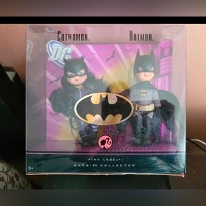 Barbie Kelly & Tommy as Catwoman & Batman Gift Set Playset New 2008 DC
